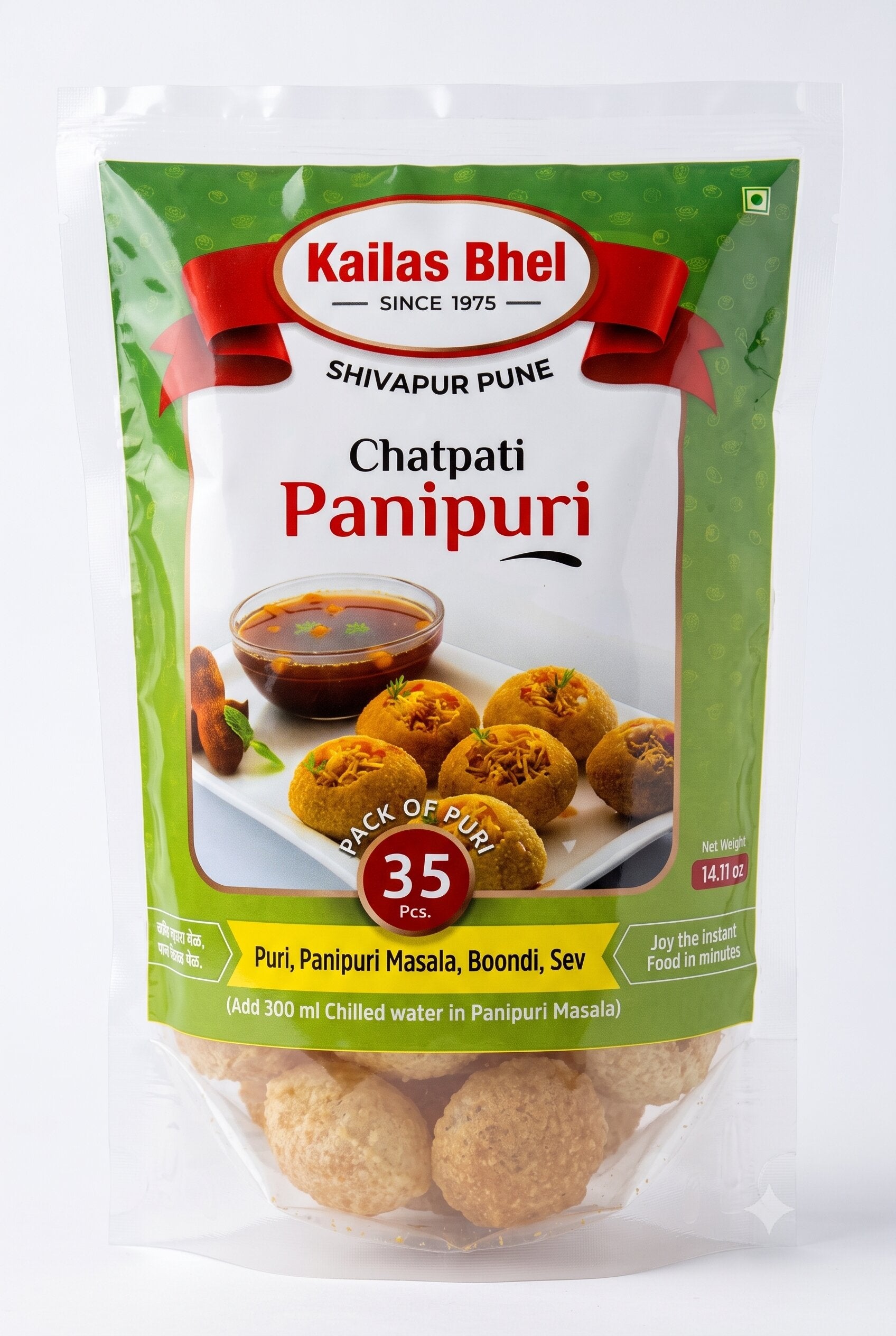 Kailas Bhel Chatpati Panipuri (400g)