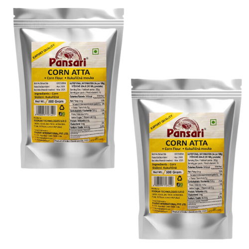 Pansari White Corn Flour (Bundle of 2 x 500g) - Sale Item [BBD: 31 March 2025]