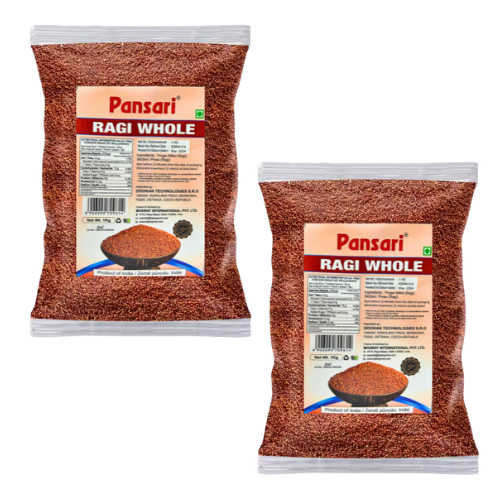 Pansari Finger Millet / Ragi Whole (Bundle of 2 x 1kg)