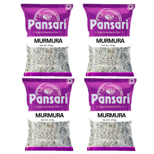 Pansari Mamra / Mumra / Puffed Rice (Bundle of 4 x 200g)