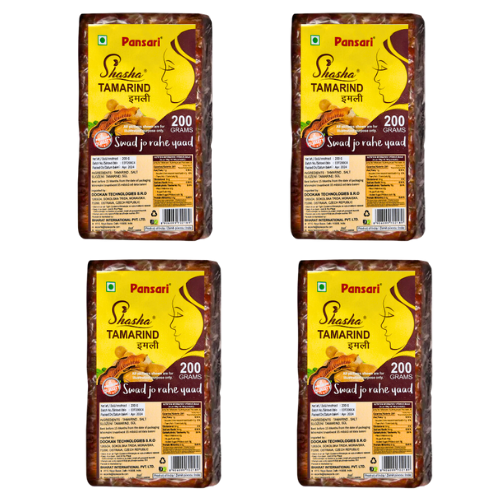 Pansari Tamarind Whole (Bundle of 4 x 200g)