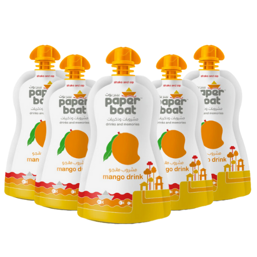 Paperboat Mango Drink (Bundle of 5 x 180ml) - Sale Item [BBD: 28 June 2025]