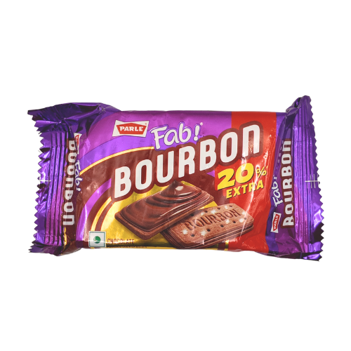 Parle Fab Bourbon Chocolate Biscuits (60g)