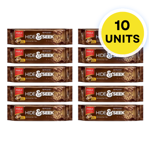 Parle Hide & Seek - Caffe Mocha (Bundle of 10 x 75g)