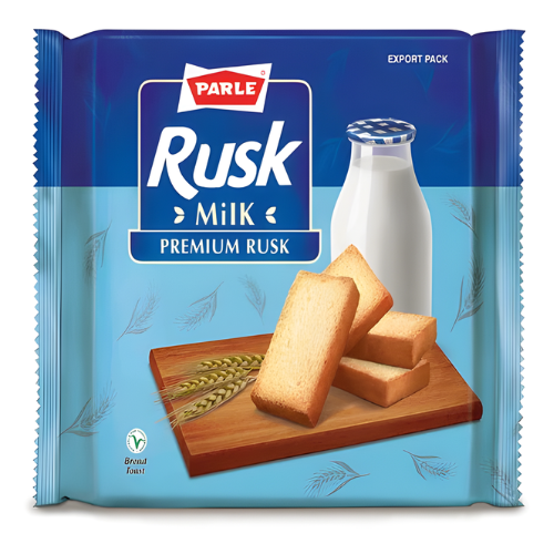 Parle Premium Milk Rusk (182g)