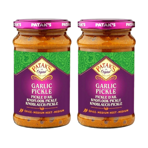 Patak's Garlic Pickle Medium (Bundle of 2 x 300g)