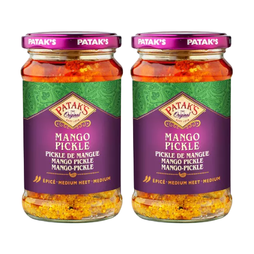 Patak's Mango Pickle Medium (Bundle of 2 x 283g)