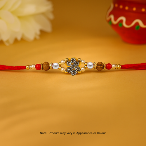 Free Pearl Radiance Rakhi (D2656) (1pc)