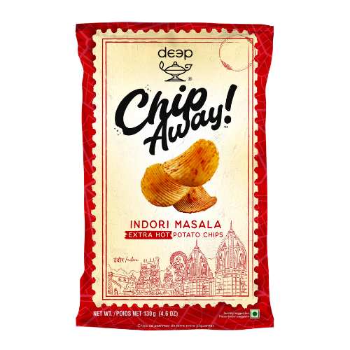 Deep Potato Chips - Indori Masala (130g) - Sale Item [BBD: 22 September 2026]