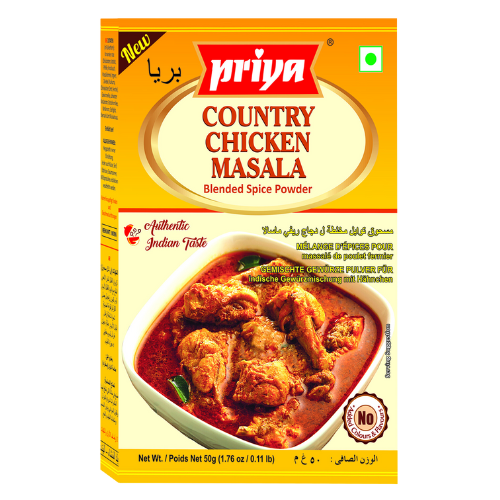 Priya Country Chicken / Nattu Kozhi Curry Masala (50g)