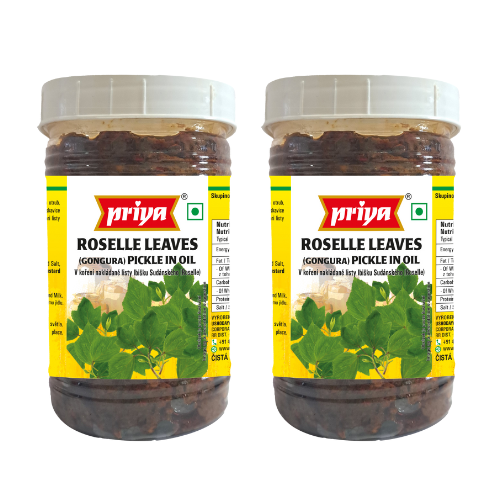 Priya Gongura without Garlic (Bundle of 2 x 300g)