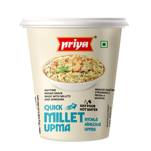 Priya Ready to Eat / Quick Millet Upma Cup (80g)