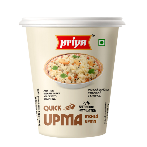 Priya Ready to Eat / Quick Vegetable Upma Cup (80g)