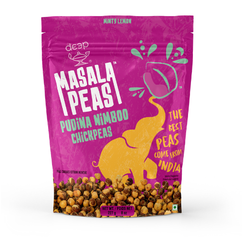 Deep Masala Peas - Pudhina Nimboo Chickpeas (227g) - Sale Item [BBD: 19 July 2026]