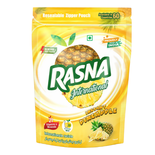 Rasna Insta Pineapple Drink Powder (500g)