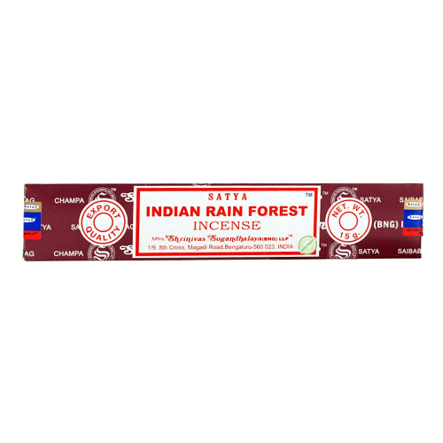 Satya Indian Rain Forest Agarbatti / Incense Sticks (15g)
