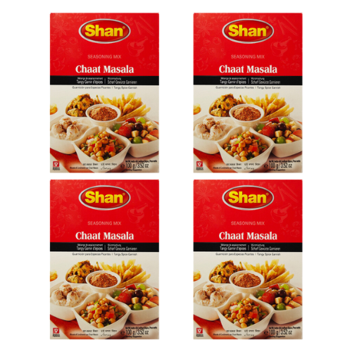 Shan Chaat Masala (Bundle of 4 x 100g)