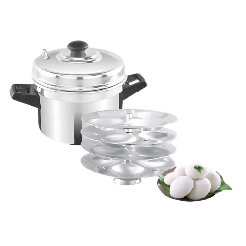 Stainless Steel Idli Pot / Maker (4 plates)