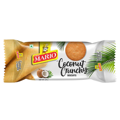 TRDP Mario Crunchy Coconut Biscuits (90g)