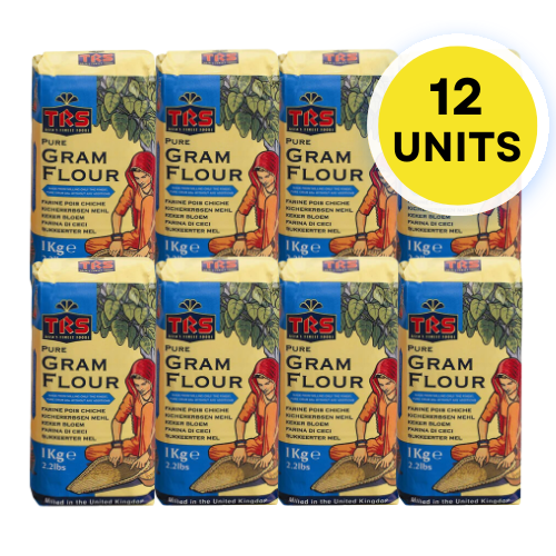 TRS Besan / Gram Flour (Bundle of 12 x 1Kg) - 12Kg