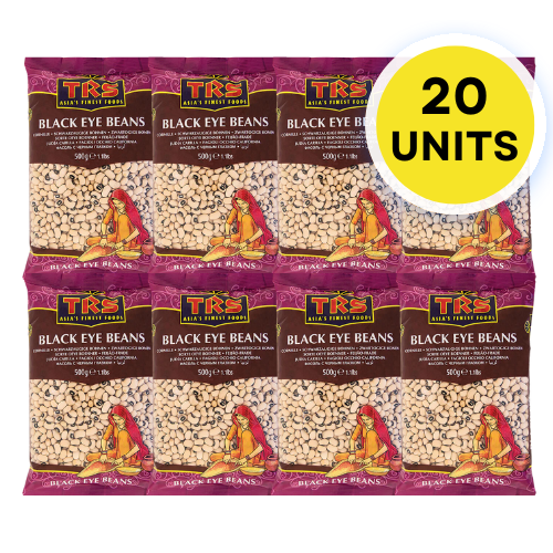 TRS Black Eye Beans (Bundle of 20 x 500g) - 10kg