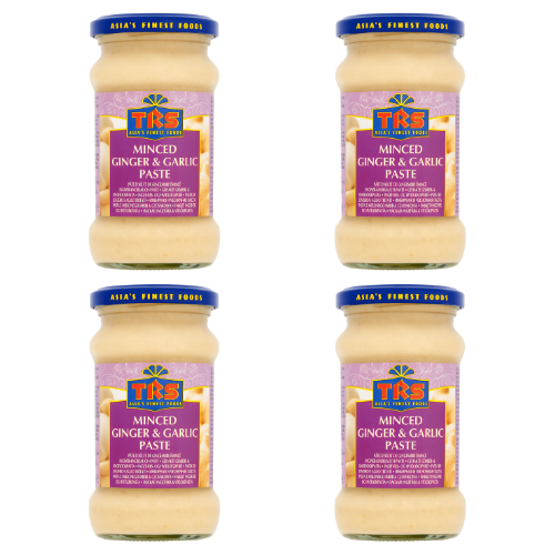 TRS Minced Ginger Garlic Paste (Bundle of 4 x 300g)