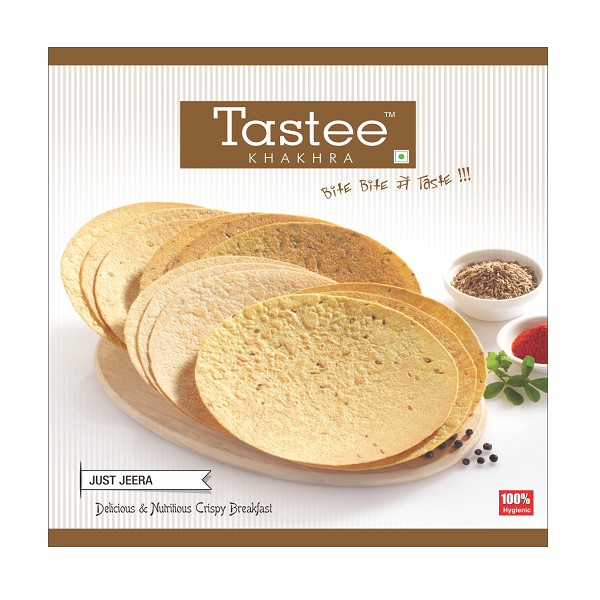 Tastee Jeera Khakhra  (200g) - Sale Item [BBD: 31 October 2023]