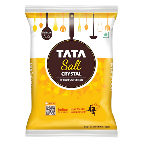 Tata Salt / Iodised Crystal Salt (1kg)