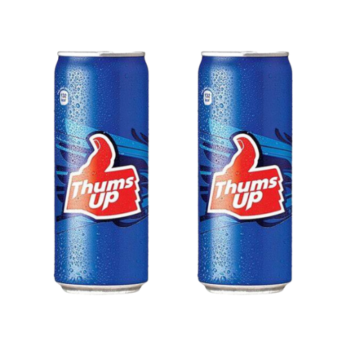 Cans Thums Up (Bundle of 2 x 300ml) - Sale Item [BBD: 24 January 2025]