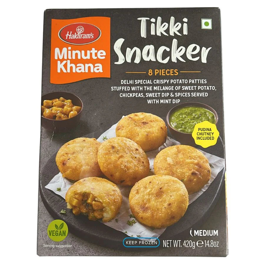 Haldiram's Tikki Snacker (420g) - Frozen Item !!!