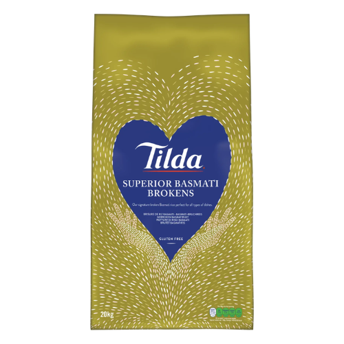 Tilda Superior Broken Basmati Rice (20kg) - Damaged Packaging