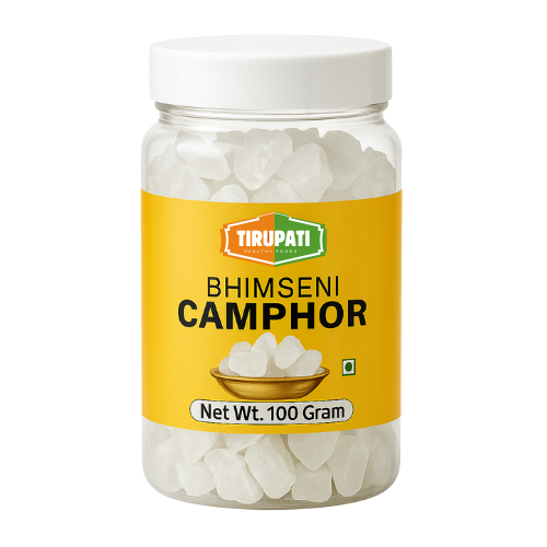 Tirupati Bhimseni Camphor / Karpoor Tablets (100g)