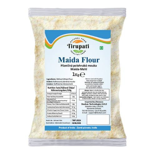 Tirupati Maida / All Purpose Flour (1kg) - Damaged Packaging