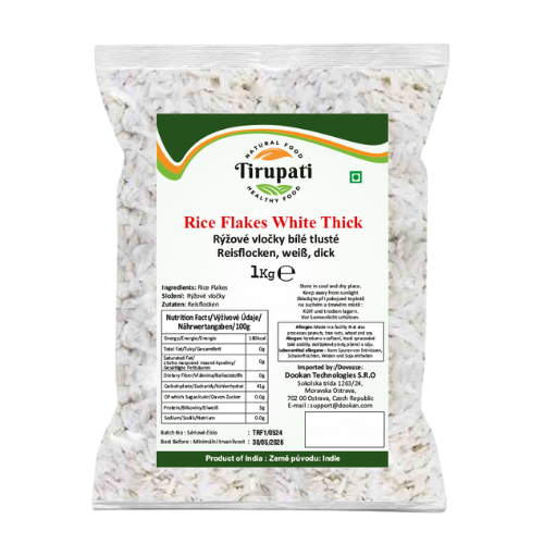 Tirupati Poha / Powa / Flattened Rice - Thick (1kg)