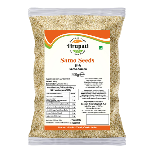 Tirupati Samo / Mario Seeds / Bhagar (500g) - Sale Item [BBD: 27 February 2026]