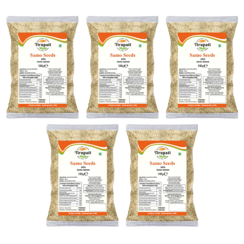Tirupati Samo / Mario Seeds / Bhagar (Bundle of 5 x 500g) - Sale Item [BBD: 27 February 2026]