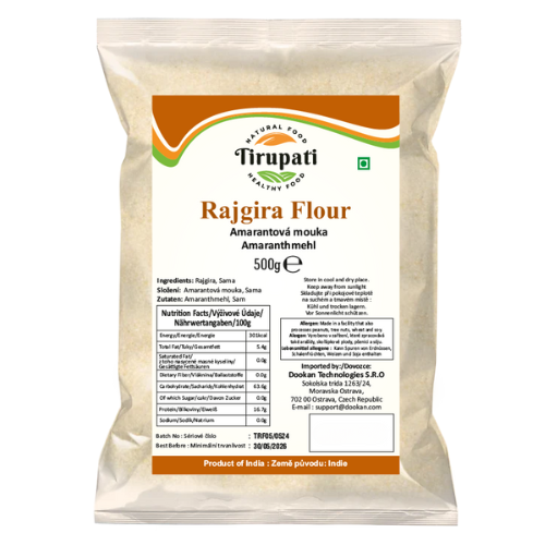 Tirupati Rajgira Flour / Amaranth Flour (500g) - Damaged Packaging