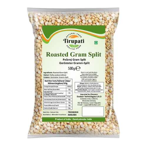 Tirupati Roasted Gram Split / Daria / Dariya (500g)