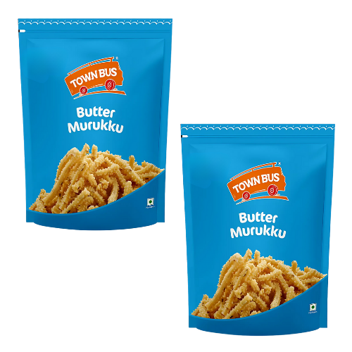 Town Bus Butter Murukku (Bundle of 2 x 170g)