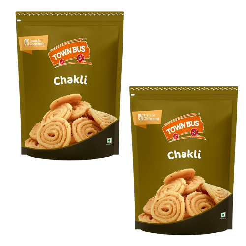 Town Bus Chakli / Murukku (Bundle of 2 x 170g)