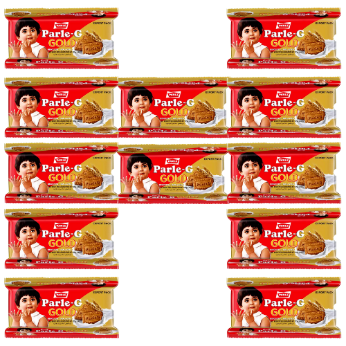 Parle G Gold Biscuits (Bundle of 10 x 100g)