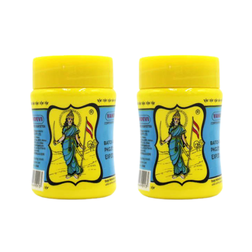 Vandevi Asafoetida / Hing Powder Yellow (Bundle of 2 x 100g)