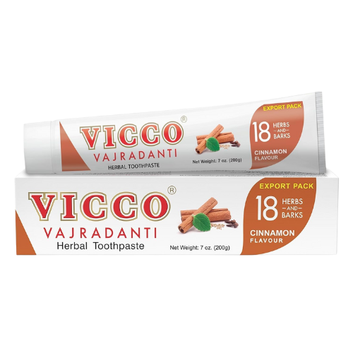 Vicco Vajradanti Toothpaste Cinnamon (200g)