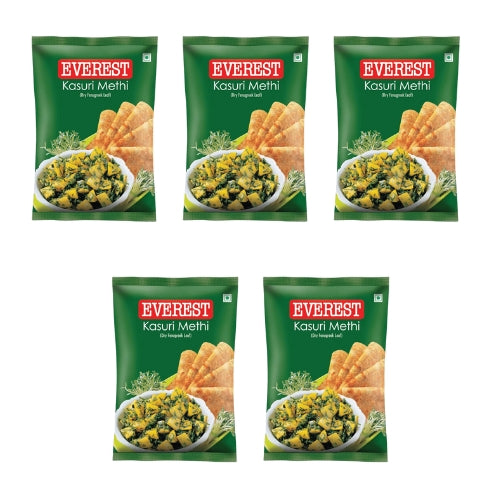 Everest Kasuri Methi Leaves (Bundle of 5 x 100g)