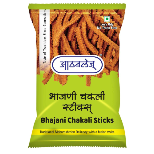 Athavale Bhajani Chakali Sticks (200g)