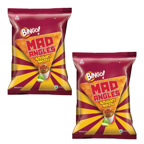 Bingo Mad Angles Achaari Masti (Bundle of 2 x 66g)