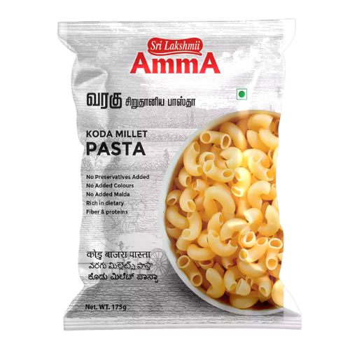 Amma Kodo Millet Pasta (175g) - Sale Item [BBD: 19 July 2025]