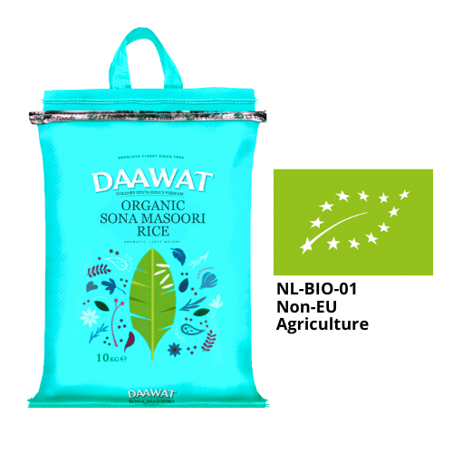 Daawat Organic Sona Masoori Rice (10kg)