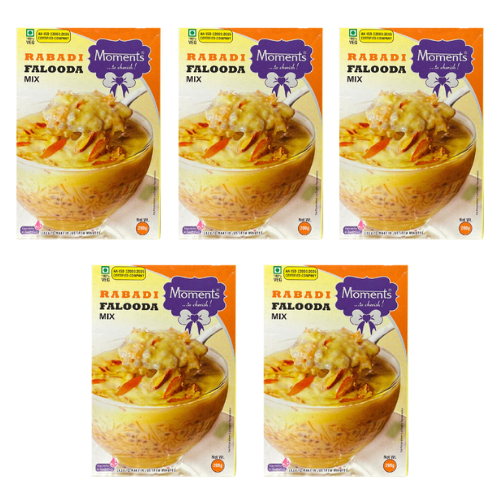Moments Rabdi Falooda Mix (Bundle of 5 x 200g) - Sale Item [BBD: 31 March 2024]