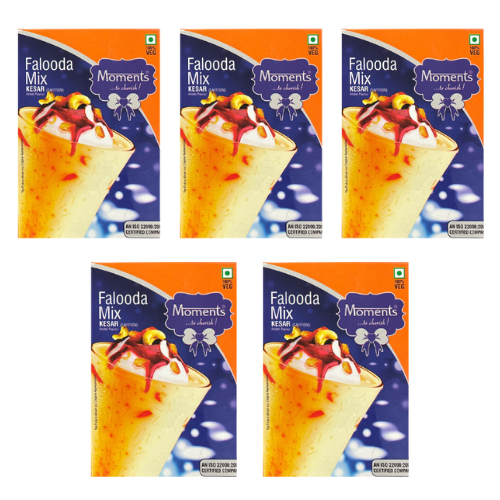 Moments Kesar Falooda Mix (Bundle of 5 x 200g) - Sale Item [BBD: 31 March 2024]